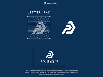 PD MONOGRAM LOGO logoprofessional