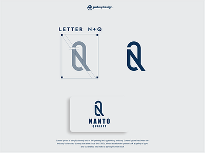 NQ MONOGRAM LOGO logoprofessional