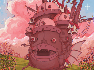 Calcifer - Howl's Moving Castle by Bawy on Dribbble