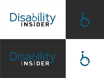 Disability Insider app design application design illustration logo vector web design