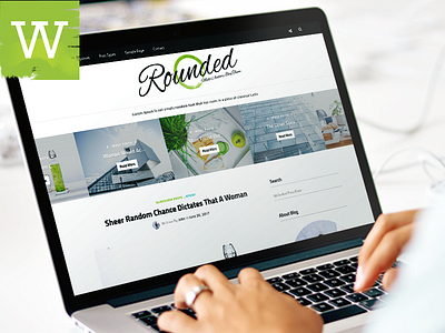 Rounded WordPress Blog Theme