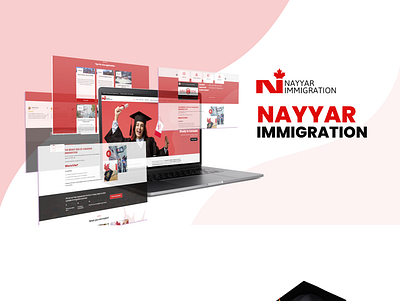 Nayyar Immigration - Website for Immigration Firms design graphic graphic design icon illustration immigration logo php typography ui ux web web design web development website website design website development wordpress wordpress development wordpress website