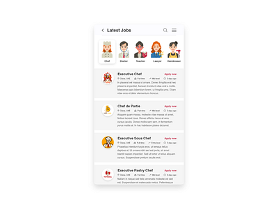 Daily UI 50 - Job Listing