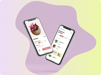 Design for a flower shop mobile app design design mobile app flower shope mobile app ui vector