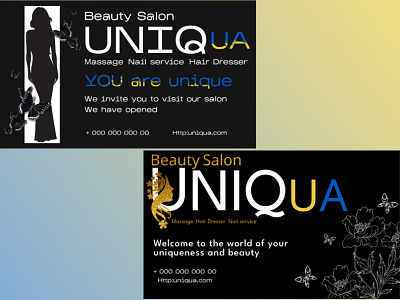 Beauty salon banner