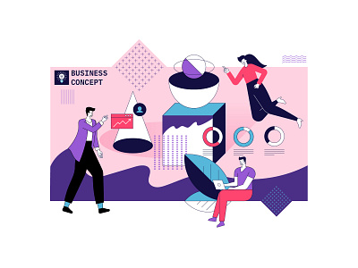 Business concept illustration