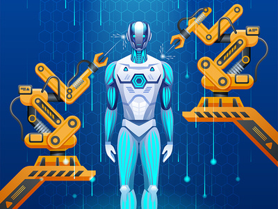 Artificial Intelligence Creation Of Robot