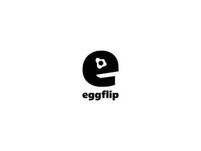 eggflip e app art brand branding design digital e egg eggflip flip graphic design icon idea illustration logo negative typography ui ux vector