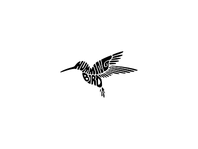 Hummingbird Word Art