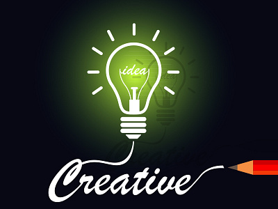 Creative idea creative idea illustration