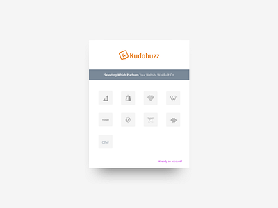 Kudobuzz - Choice Platforms For Sign Up