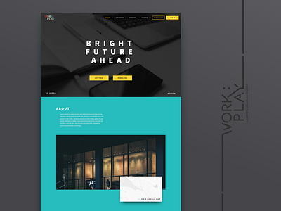 Homepage Concept - Work:Play