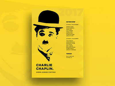 #F2D435 - Charlie Chaplin Poster black challenge chaplin charlie poster yellow