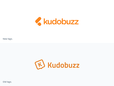 Kudobuzz New Logo brand identity branding k kudobuzz logo vector