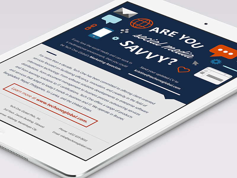 Social Media Manager Job Posting by Celena Jasmin on Dribbble