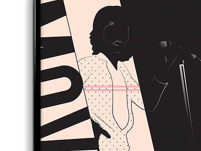 Mick Jagger Illustration illustration mick jagger poster silhouette
