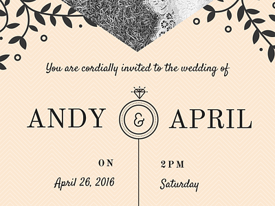 Wedding Invitation Detail