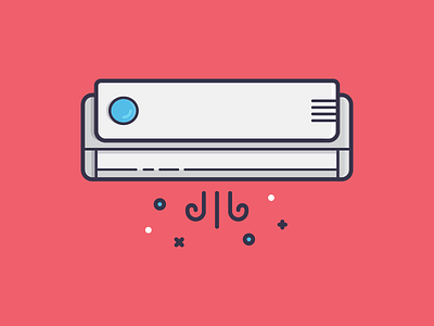Aircon Cleaner aircon cleaner icon illustration