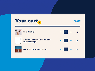 Album Shopping Cart cart layout music shopping cart typography