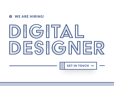 We're Hiring a Designer! creative design hiring jobs ui ux