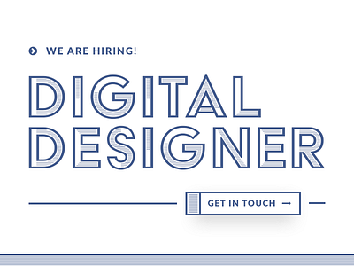 We're Hiring a Designer!