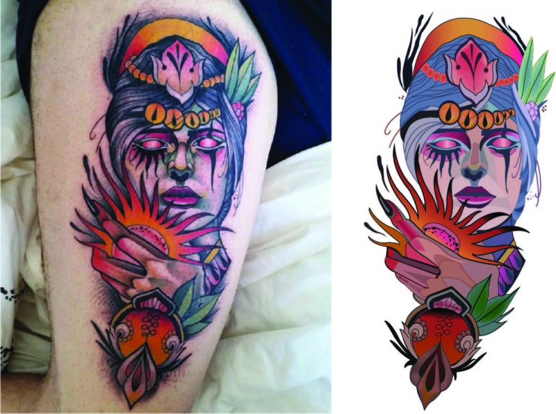 Meet Ashley Shafer  Tattooer  Artist  SHOUTOUT COLORADO