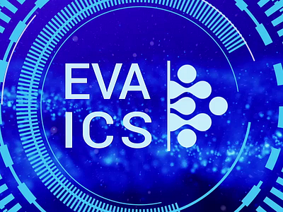 EVA ICS logo animation logo logoanimated logoanimation logodesign