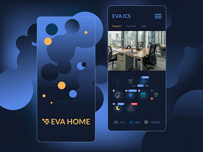 Eva Home App app dark theme sensor sensors smarthome