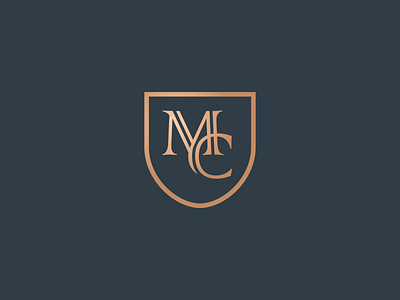 MC logo advocacy advogacia advogado brand coat of arms design law office lawyer logo marca shield symbol