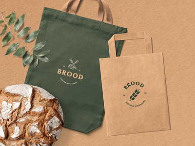 Brood artesanal bakery brand branding confeitaria design feito a mão handmade healthy identidade visual logo natural padaria panificação pães symbol visual identity