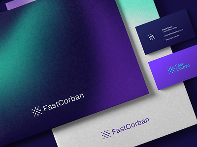 FastCorban brand branding design graphic design identidade visual logo symbol visual identity