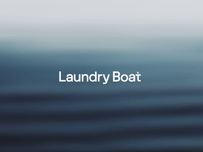 Laundry Boat - Visual Identity black branding design geometric identity logo minimal sans trademark typeface typographic typography visual identity white