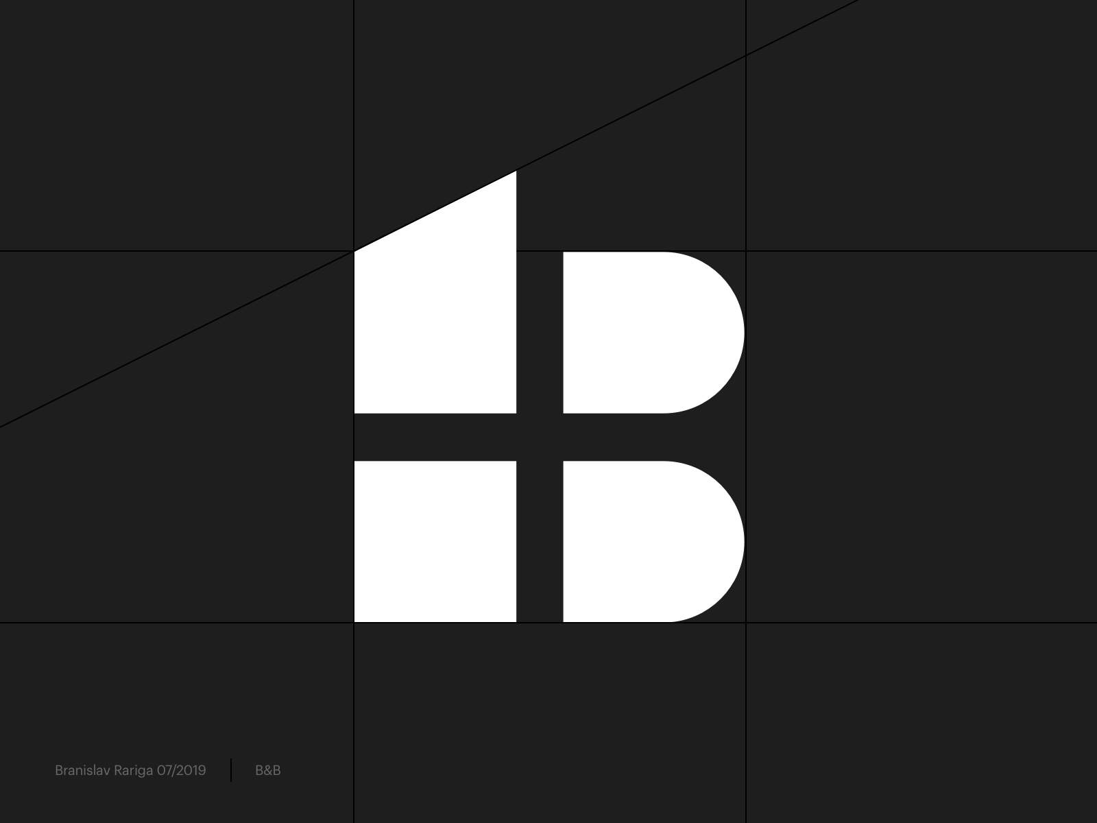 B&B – Logo Design By Branislav Rariga On Dribbble