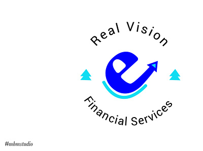 Real Vision branding design finance graphic design logo microfinance