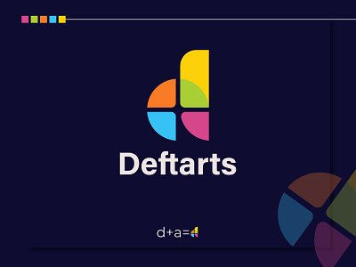 Deftarts Logo Design artlogo brand log color logo company logo creative logo deftatrslogo minimal logo modern logo