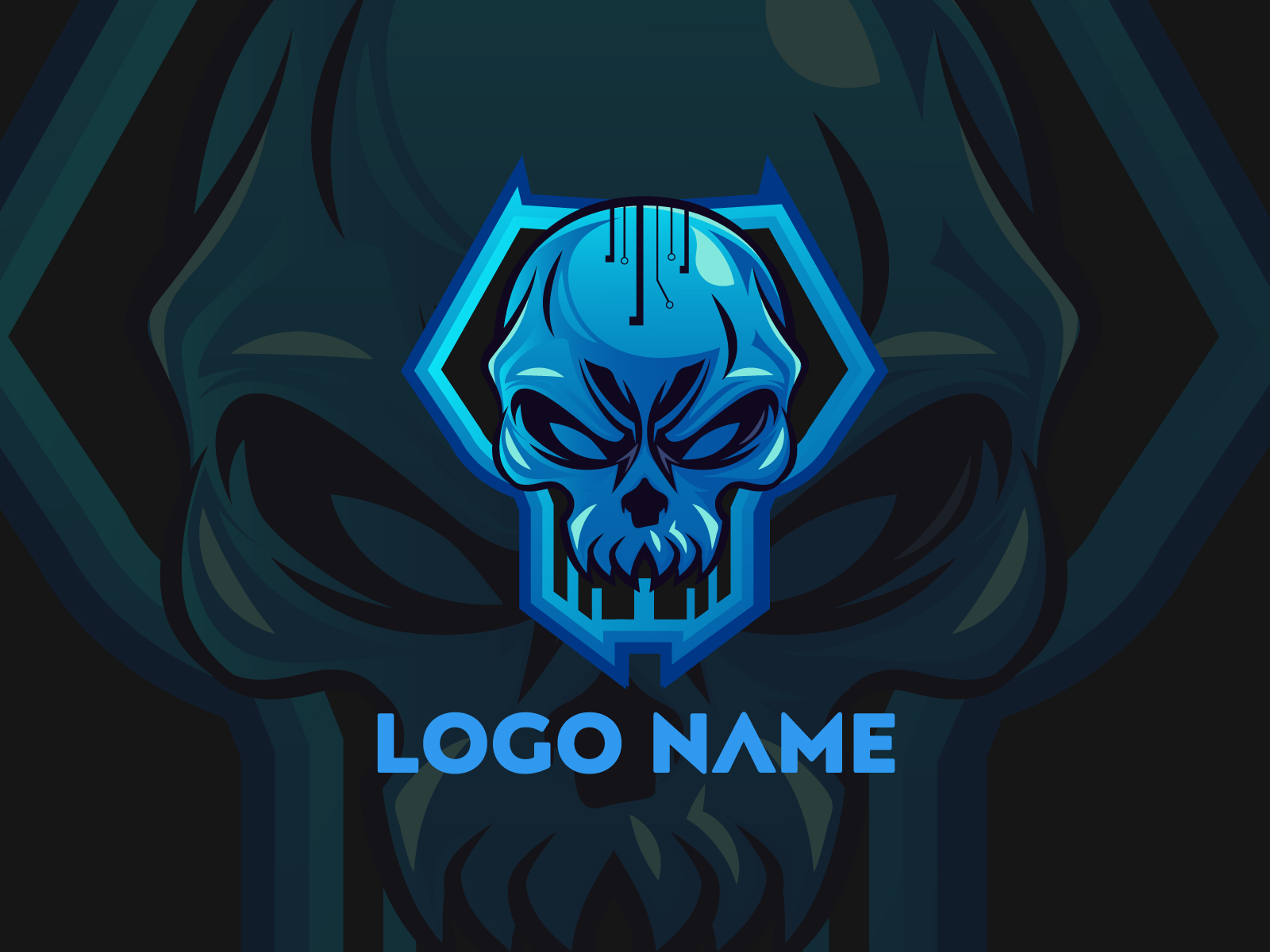 Skull Logo (Freaky Gaming) #1693 / Good-Wallpapers.com