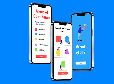 HOPSTAIR app branding coaching confidence design product ui ux
