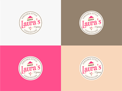 Laura 3 Spoon Logo logo
