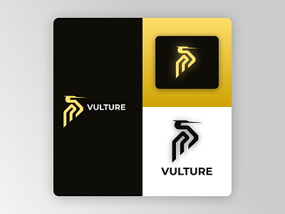 Vulture Style Logo Design app branding design graphic design illustration landing page logo ui ux vector