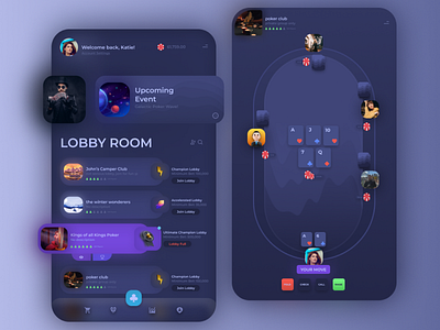Poker App UI