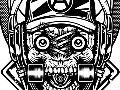 Skate of Anarchy anarchy illustration illustrator skate vector