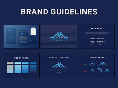 Modern-Real estate-logo- Bran Guidelines.