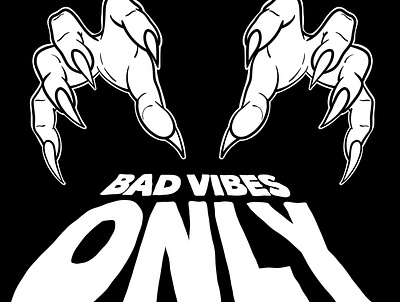 Bad Vibes animation branding design graphic design icon illustration logo lowbrow