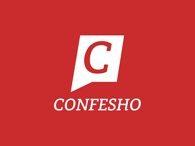Confesho branding confession design logo