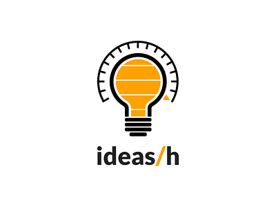 Running on great ideas design ideas illustration light bulb