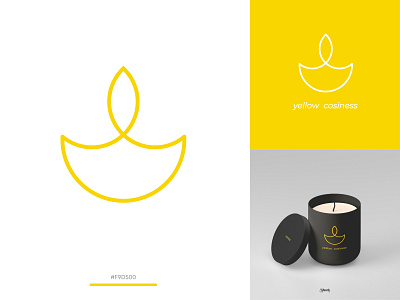 Hand made candle logo brand brand identity branding design graphic design logo logo vector vector графічний дизайн логотип