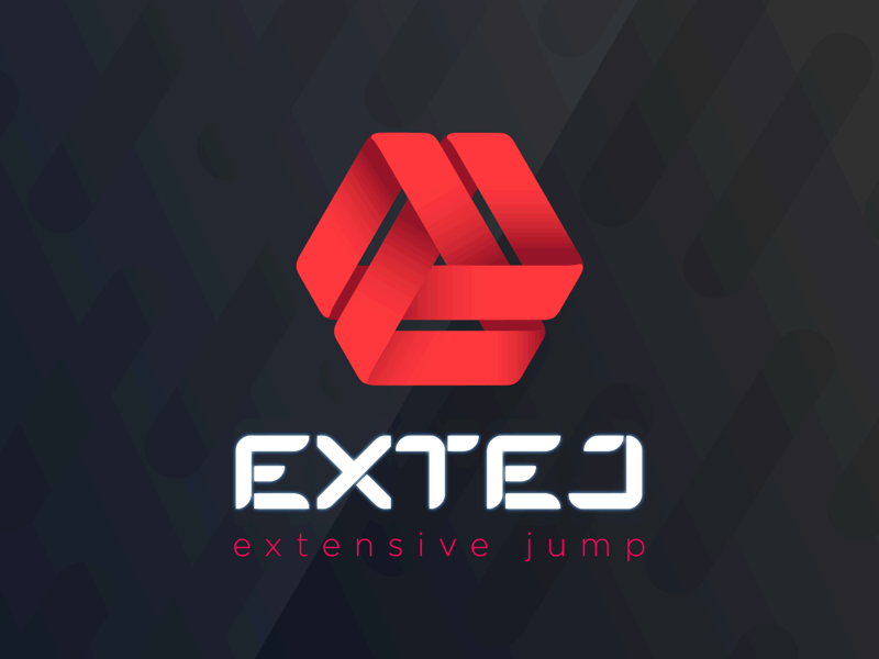 Extej ui/ux design agency logo