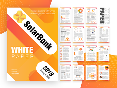 White Paper Design and Branding for Fintech Startup about company design banking best whitepaper branding corporate identity design finance fintech graphic design identity design magazine design poster print design print layout product design report ui ux visual design white paper design template whitepaper