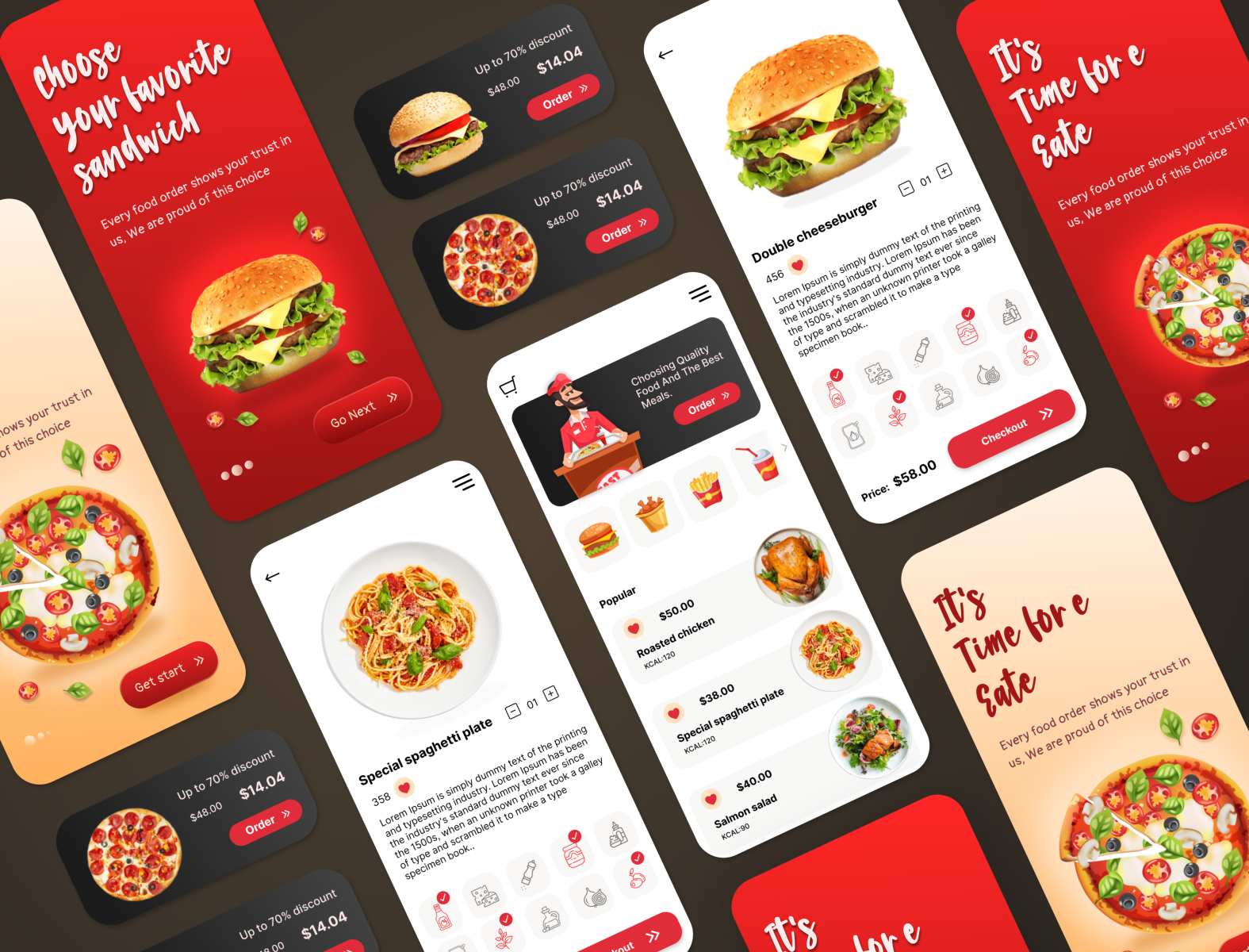 Design Food Delivery App by Zahra Alirezaei on Dribbble