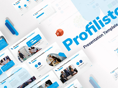 Profilisto Business Creative Powerpoint Template by Rrgraph creative design powerpoint presentation professional template